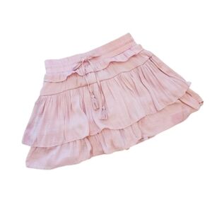 Day + Moon Pink layered skirt small